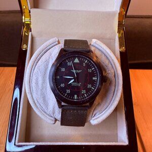 American Aviator Military Field Watch by Idea Village, 44mm